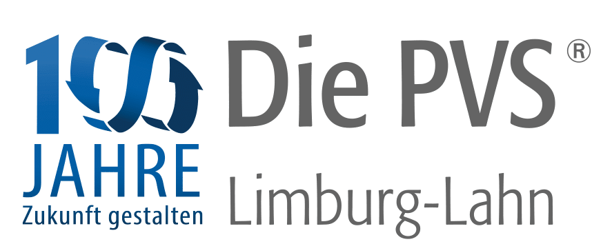 Logo der Privatärztlichen Verrechnungsstelle (PVS) Limburg-Lahn.
